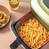 Magnetic Silicone Air Fryer Tray Holder Clips (Heat Resistant) Red