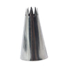 6-Piece Stainless Steel Piping Nozzle Set for Cake Decorating