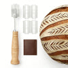 Bread Lame Dough Scoring Tool with Wooden Handle & Blades